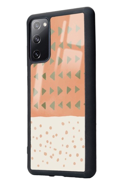 Samsung S20 Fe Suluboya Play Tasarımlı Glossy Telefon Kılıfı