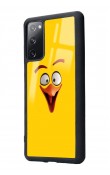 Samsung S20 Fe Yellow Angry Birds Tasarımlı Glossy Telefon Kılıfı