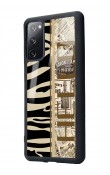 Samsung S20 Fe Zebra Gazete Tasarımlı Glossy Telefon Kılıfı