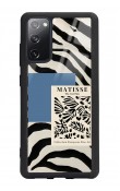 Samsung S20 Fe Zebra Matısse Tasarımlı Glossy Telefon Kılıfı