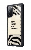 Samsung S20 Fe Zebra Motto Tasarımlı Glossy Telefon Kılıfı
