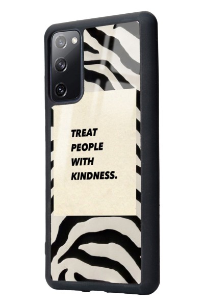 Samsung S20 Fe Zebra Motto Tasarımlı Glossy Telefon Kılıfı
