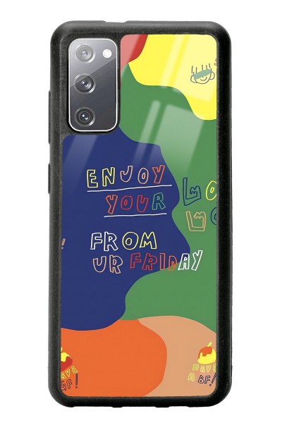 Samsung S20 From Friday Tasarımlı Glossy Telefon Kılıfı