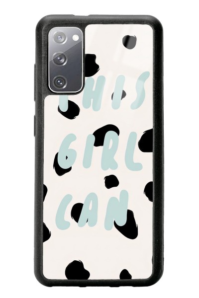 Samsung S20 Girl Can Tasarımlı Glossy Telefon Kılıfı