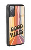 Samsung S20 Good Vibes Tasarımlı Glossy Telefon Kılıfı