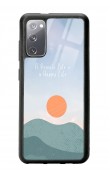 Samsung S20 Happy Life Tasarımlı Glossy Telefon Kılıfı