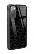 Samsung S20 Keyboard Tasarımlı Glossy Telefon Kılıfı