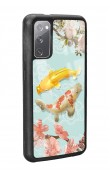 Samsung S20 Koi Balığı Tasarımlı Glossy Telefon Kılıfı