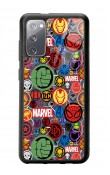 Samsung S20 Marvel Face Tasarımlı Glossy Telefon Kılıfı