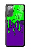 Samsung S20 Neon Damla Tasarımlı Glossy Telefon Kılıfı