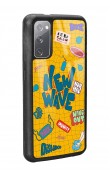 Samsung S20 New Wave Tasarımlı Glossy Telefon Kılıfı