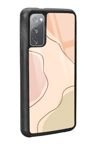 Samsung S20 Nude Colors Tasarımlı Glossy Telefon Kılıfı