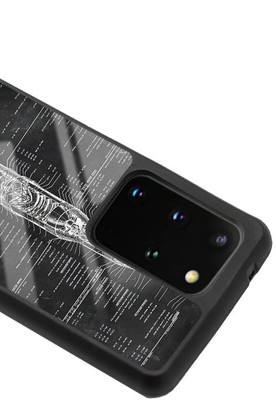 Samsung S20 Plus Apollo Plan Tasarımlı Glossy Telefon Kılıfı