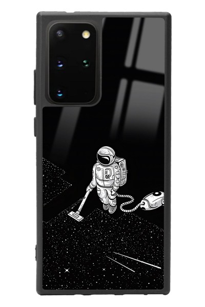 Samsung S20 Plus Astronot Tatiana Tasarımlı Glossy Telefon Kılıfı