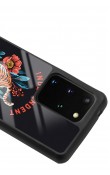 Samsung S20 Plus Bağımsız Kaplan Tasarımlı Glossy Telefon Kılıfı