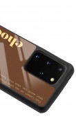 Samsung S20 Plus Choclate Tasarımlı Glossy Telefon Kılıfı