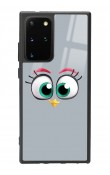 Samsung S20 Plus Grey Angry Birds Tasarımlı Glossy Telefon Kılıfı