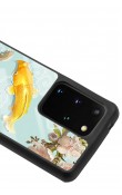 Samsung S20 Plus Koi Balığı Tasarımlı Glossy Telefon Kılıfı