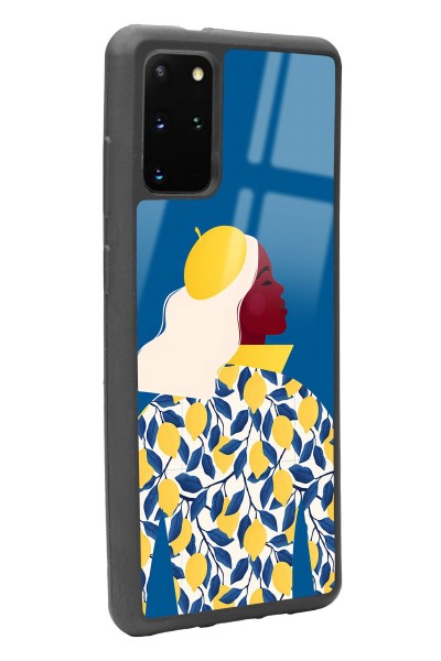 Samsung S20 Plus Lemon Woman Tasarımlı Glossy Telefon Kılıfı