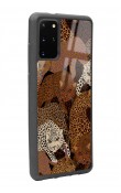 Samsung S20 Plus Leoparlar Tasarımlı Glossy Telefon Kılıfı