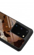 Samsung S20 Plus Leoparlar Tasarımlı Glossy Telefon Kılıfı