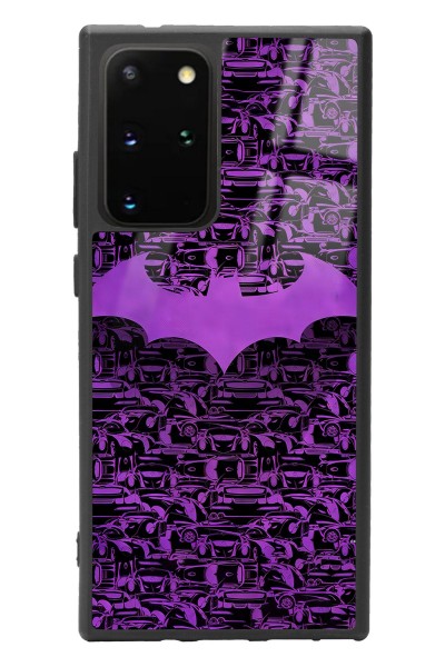 Samsung S20 Plus Lila Batman Tasarımlı Glossy Telefon Kılıfı