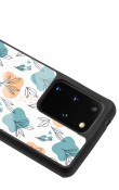 Samsung S20 Plus Minik Yapraklar Tasarımlı Glossy Telefon Kılıfı