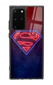 Samsung S20 Plus Neon Superman Tasarımlı Glossy Telefon Kılıfı