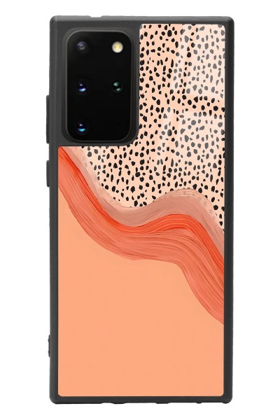 Samsung S20 Plus Nude Benekli Tasarımlı Glossy Telefon Kılıfı