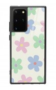 Samsung S20 Plus Nude Çiçek Tasarımlı Glossy Telefon Kılıfı