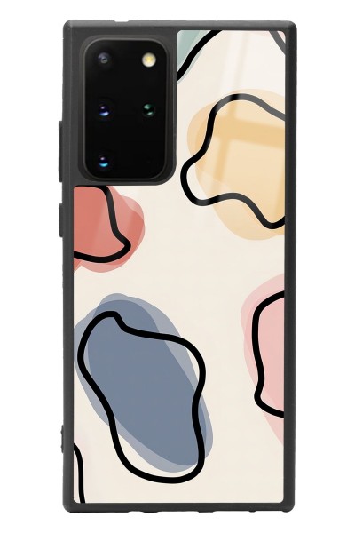 Samsung S20 Plus Nude Milky Tasarımlı Glossy Telefon Kılıfı