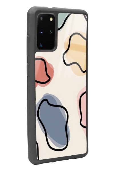 Samsung S20 Plus Nude Milky Tasarımlı Glossy Telefon Kılıfı