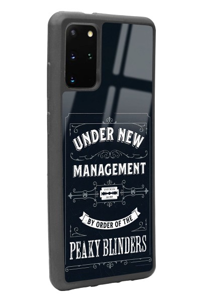 Samsung S20 Plus Peaky Blinders Management Tasarımlı Glossy Telefon Kılıfı