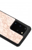 Samsung S20 Plus Pink Dog Tasarımlı Glossy Telefon Kılıfı