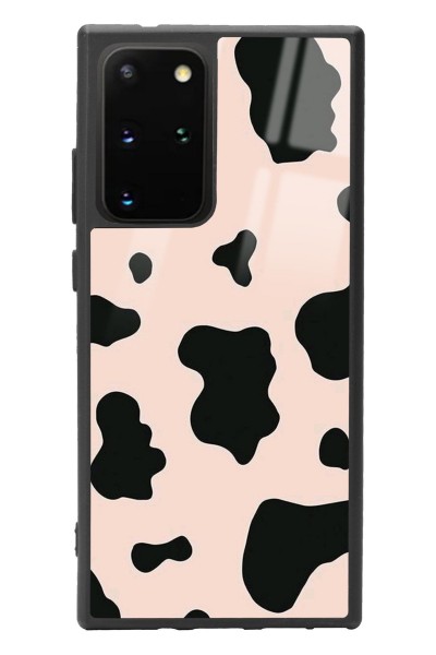 Samsung S20 Plus Pink Milky Tasarımlı Glossy Telefon Kılıfı