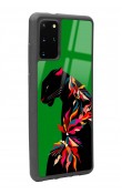 Samsung S20 Plus Renkli Leopar Tasarımlı Glossy Telefon Kılıfı