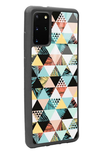 Samsung S20 Plus Retro Duvar Kağıdı Tasarımlı Glossy Telefon Kılıfı