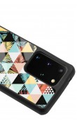 Samsung S20 Plus Retro Duvar Kağıdı Tasarımlı Glossy Telefon Kılıfı