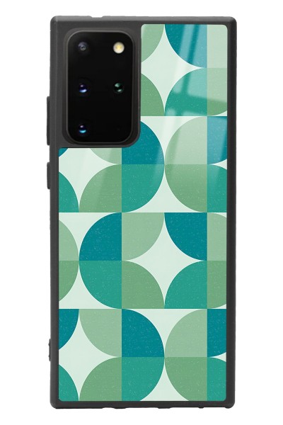 Samsung S20 Plus Retro Green Duvar Kağıdı Tasarımlı Glossy Telefon Kılıfı