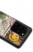 Samsung S20 Plus Retro Sticker Tasarımlı Glossy Telefon Kılıfı