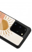 Samsung S20 Plus Suluboya Güneş Tasarımlı Glossy Telefon Kılıfı