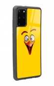 Samsung S20 Plus Yellow Angry Birds Tasarımlı Glossy Telefon Kılıfı