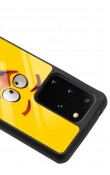 Samsung S20 Plus Yellow Angry Birds Tasarımlı Glossy Telefon Kılıfı