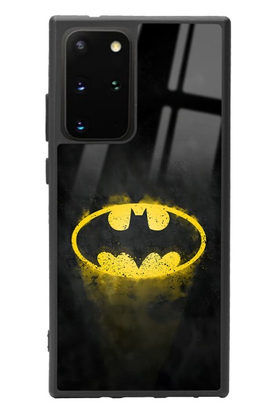 Samsung S20 Plus Yellow Batman Tasarımlı Glossy Telefon Kılıfı