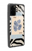Samsung S20 Plus Zebra Emoji Tasarımlı Glossy Telefon Kılıfı