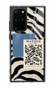 Samsung S20 Plus Zebra Matısse Tasarımlı Glossy Telefon Kılıfı