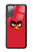 Samsung S20 Red Angry Birds Tasarımlı Glossy Telefon Kılıfı