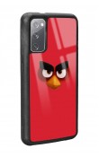 Samsung S20 Red Angry Birds Tasarımlı Glossy Telefon Kılıfı
