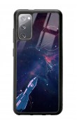Samsung S20 Space Rocket Tasarımlı Glossy Telefon Kılıfı