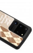 Samsung S20 Ultra Andy Ekose Tasarımlı Glossy Telefon Kılıfı